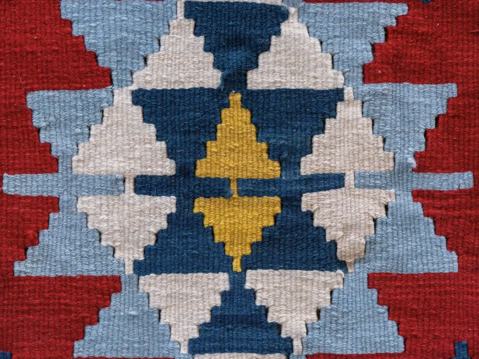 Traditional colorful Turkish carpet